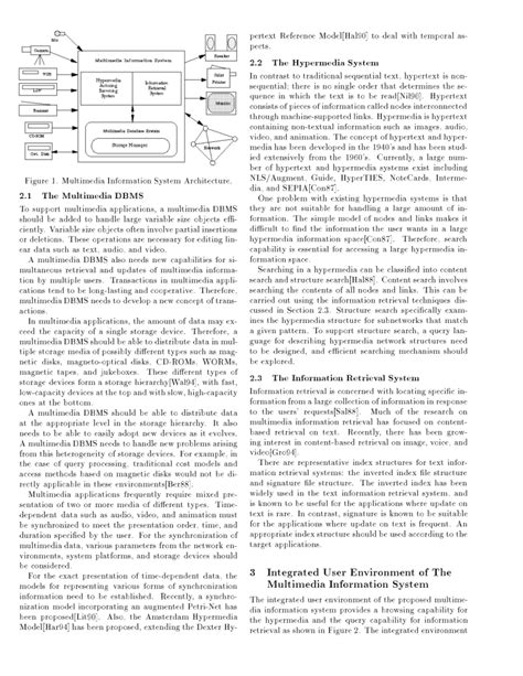 Multimedia System Architecture