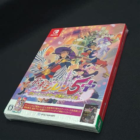 Shiren The Wanderer 5 Plus Artwork Package (Damaged) Switch Japan Game ...