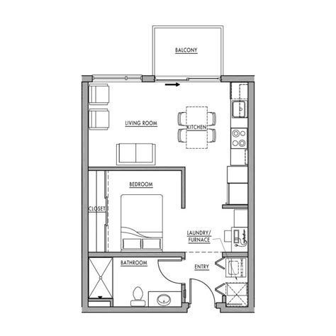 Loft Apartment Floor Plans - Dwell Bay View