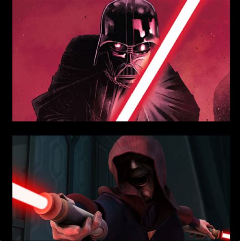 Darth Vader VS Darth Sidious (Sabers Only) - Battles - Comic Vine