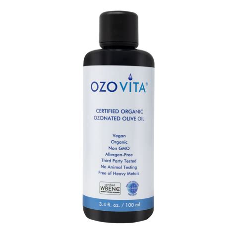 Certified Organic Olive Ozonated Oil 100 ml - Ozovita