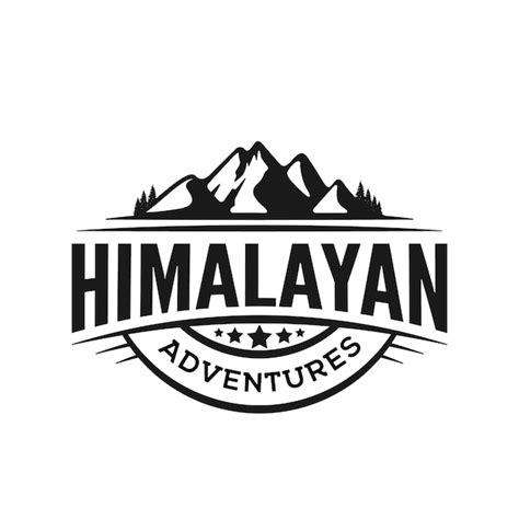 Premium Vector | Himalaya Mountain Adventure Logo