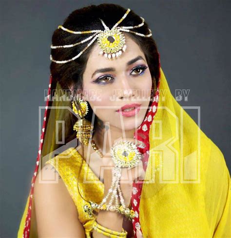 Bridal Handmade Mayon Mehndi Jewelry by Pari Designs Collection (7) - StylesGap.com