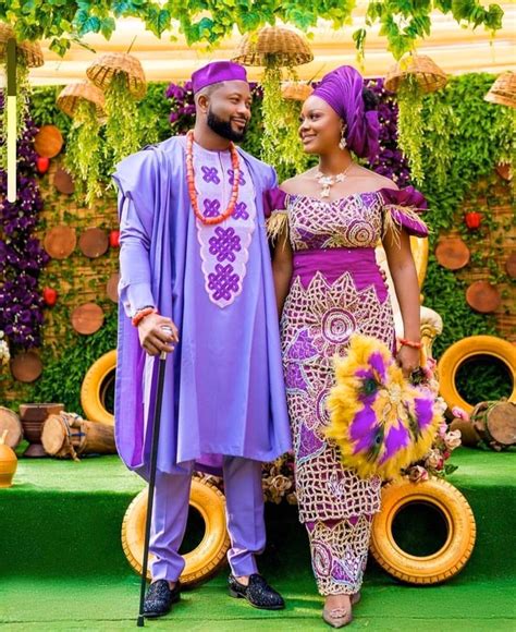 Classic Nigerian Couple Outfits/Igbo Traditional Wedding | Etsy