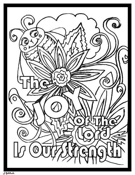 Rejoice In The Lord Coloring Page Coloring Pages