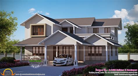 Color Roof House Design - WoodsInfo