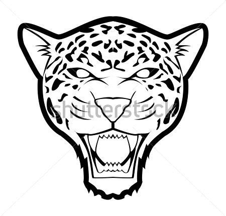 Jaguar Clipart Black And White | Free download on ClipArtMag