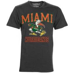 Miami Hurricanes Football T-Shirts - Unique College T-Shirts