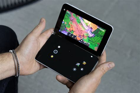 Handheld Xbox created by Microsoft after turning Surface Duo smartphone into portable console ...