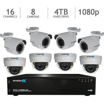 Costco: AvertX 16 Channel HD NVR Security System with 4TB HDD, 4 1080p Bullet Cameras and 4 ...