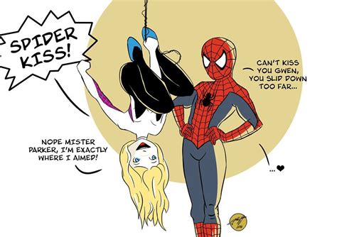 Spiderman Gwen Stacy Kiss