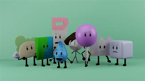 BFDI/BFB 3D model pack - Bleh (GABOP) by ZacharytheRockoGuy on DeviantArt