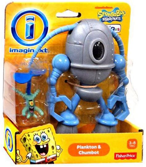 Fisher Price Spongebob Squarepants Imaginext Plankton Chumbot Exclusive ...