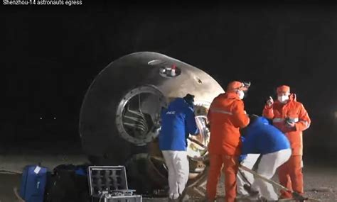 China Station Crew: Back on Earth; Successful Recovery