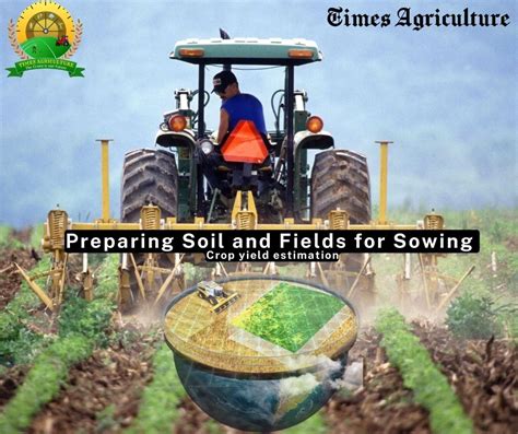 Preparing Soil and Fields for Sowing | Crop yield estimation - Times ...