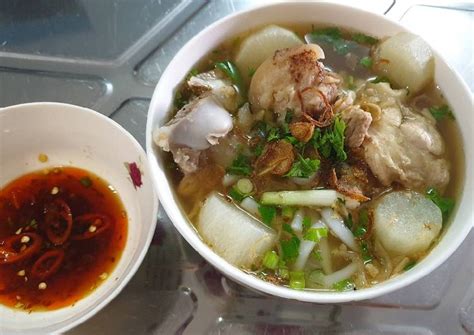 Cách Làm Món Bánh canh giò heo của Kiều Oanh - Cookpad