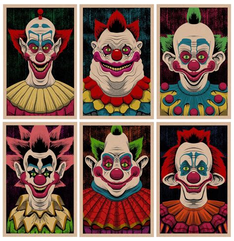 Killer Klowns From Outer Space 11x17 Print Set - Etsy