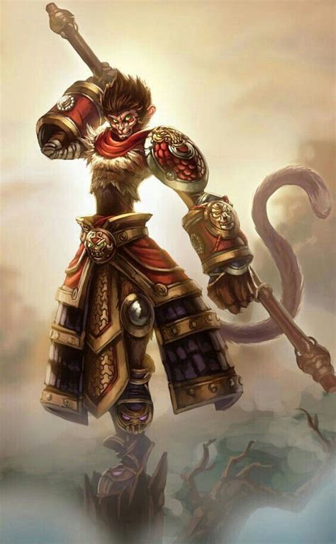 Pin by Samuel Perez on Rpg itens | Monkey king, Monkey art, Champions league of legends