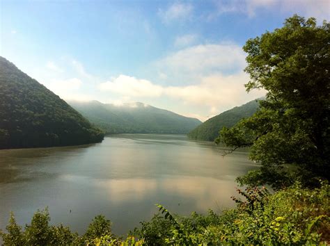 Bluestone Lake www.visitwv.com | Hiking trails california, Hiking trails georgia, Fishing places