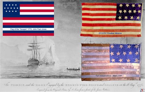 ZFC - 01. First Flag Act 1777: 13 Stars, Revolution & Early Federal Period