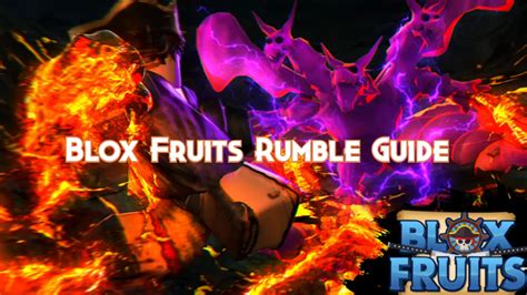 Blox Fruits Rumble Guide, Tier and Combos - Pillar Of Gaming