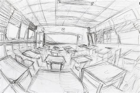 Empty Classroom by Reinhardt507 on DeviantArt