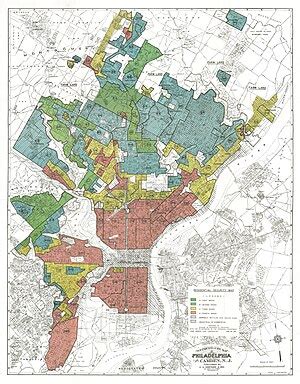 Redlining - Simple English Wikipedia, the free encyclopedia