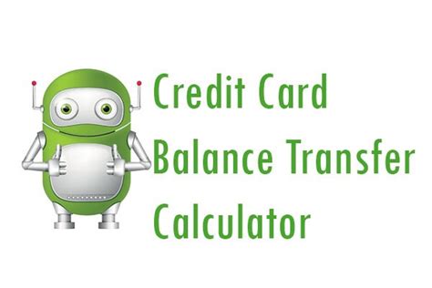 Credit Card Balance Transfer Calculator - Pay My Bill Guru