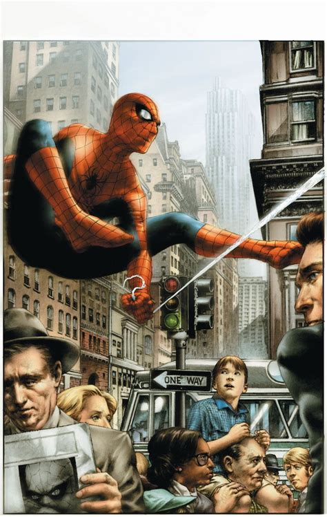 Spider-Man by Alex Ross Comic Book Characters, Comic Book Heroes, Comic ...