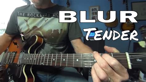 Tender - Blur - Lead guitar lesson / tutorial - YouTube