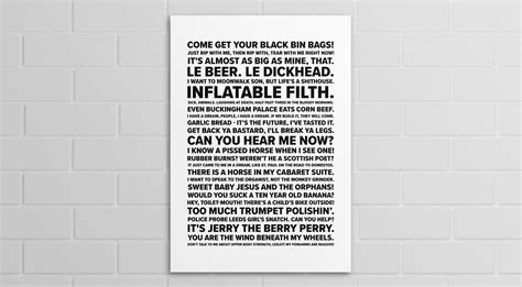 Phoenix Nights Quotes A5 A4 A3 poster or print | Etsy