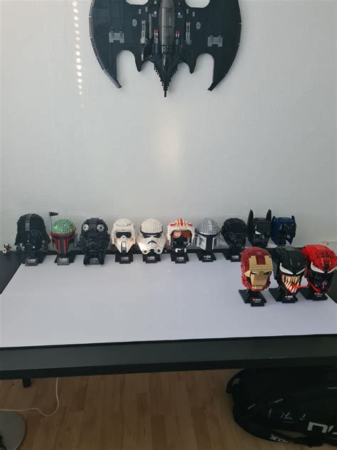 Helmet collection finally complete (for new) 😁 : r/lego