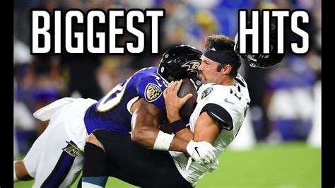 NFL Biggest Hits of The 2019-2020 Season || HD - YouTube