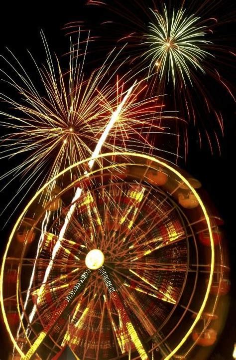 Ventura County Fair Ferris Wheel & Fireworks