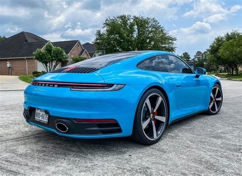 2020 Porsche 992 Carrera S Coupe Miami Blue | PCARMARKET