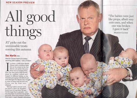 Doc Martin & Babies | Doc martin, Martin clunes, Time articles