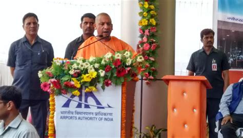 Adityanath opens new airport terminal at Gorakhpur