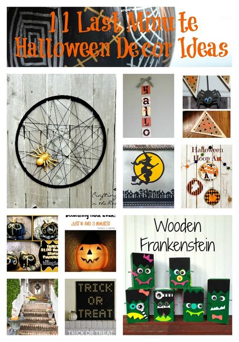 Last Minute Halloween Decor Roundup - Albion Gould