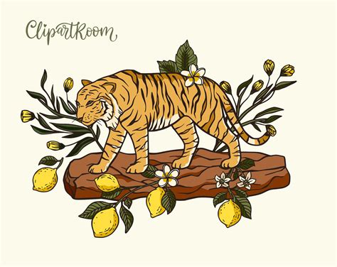 Tiger Painting Tiger Print Tiger Printable Png Cat Clipart - Etsy