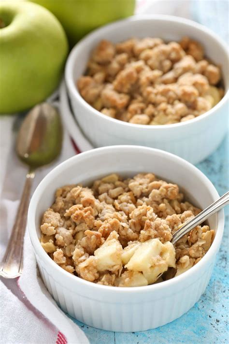 Cinnamon Apple Crisp - Live Well Bake Often