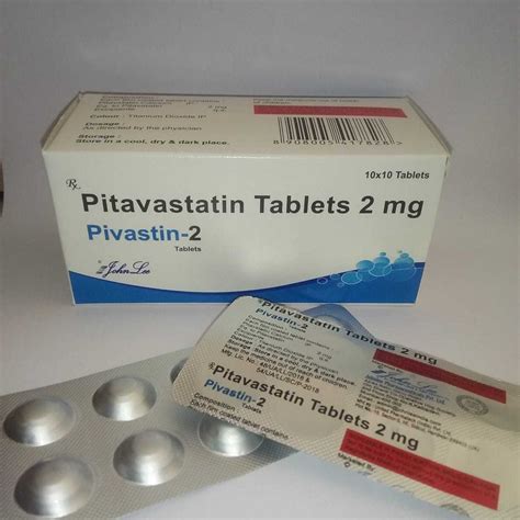 JOHNLEE Pitavastatin Tablets, 10x10 Tabs (alu-alu), 2 MG,4 MG at best ...