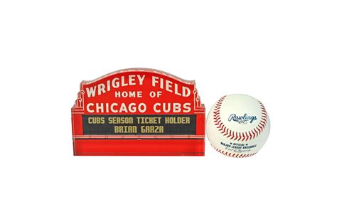 Wrigley Field ticket holder gift