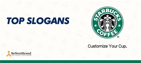 List of 40+ Top Starbucks Coffee Brand Slogans - BeNextBrand.Com