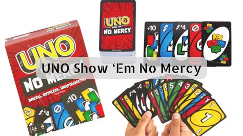 UNO Show ‘Em No Mercy: The Most Brutal UNO Edition Ever! - DuoCards