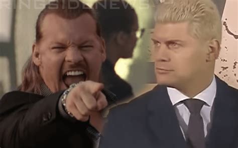 Chris Jericho Threatens To Knock Cody Rhodes' Teeth Out