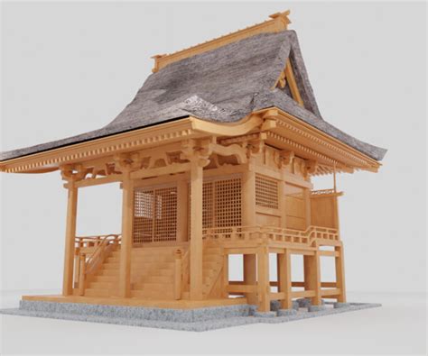 ArtStation - Kasuga shrine in Japan 3D model | Resources