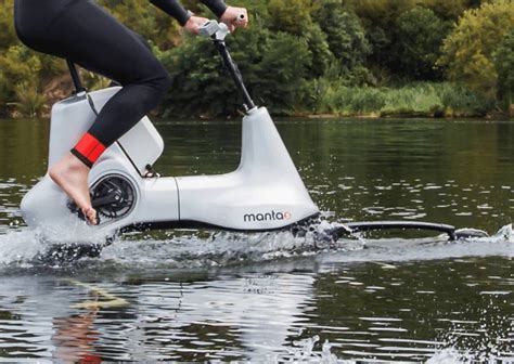 Manta5 Hydrofoil Bike | WordlessTech