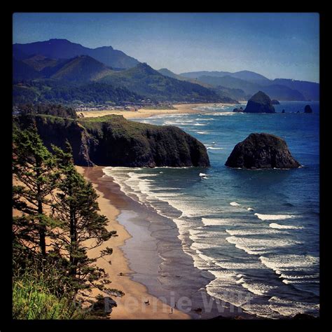 View of Oregon coastline facing Cannon Beach Oregon Scenery, Oregon Coastline, Cannon Beach ...