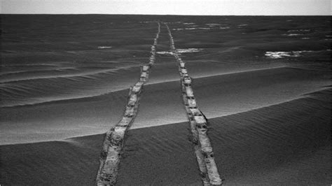 Opportunity Rover Looks Back in Newly Released NASA Photo | Space