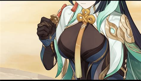 I love this design detail regarding Cloud Retainer/Xianyun's. Her hands ...